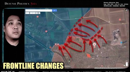 4/5 of Kurakhivka captured; Russia punching out of Selydove | Ukraine War Frontline Changes Report