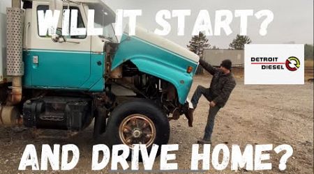 Will it Start…And Drive Home? FORGOTTEN International Detroit Diesel 6-71 Turbo!