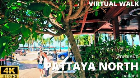 Virtual Walk 4K UHD – Pattaya North Area | Pattaya Beach Road Soi 1 to 6