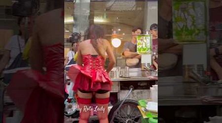 Banana Roti in Halloween costume - Thai Street Food #shorts