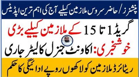 New Medical Facilities for BPS 1-15 Govt Employees | Good News for Pensioners | Employee Benefits