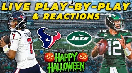 Houston Texans vs New York Jets | Live Play-By-Play &amp; Reactions