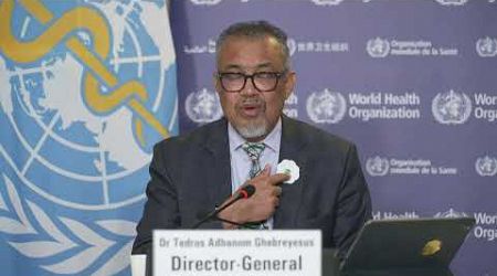 LIVE: Media briefing on global health issues with Dr Tedros