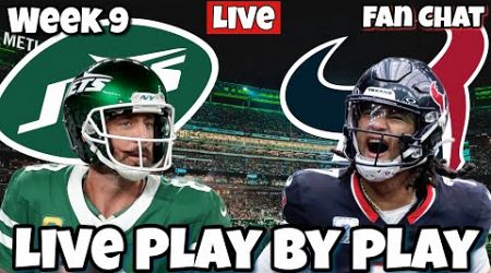 Houston Texans vs New York Jets Live Stream Week 9