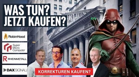 Jetzt kaufen? Robinhood | Super Micro Computer | Rheinmetall | DAX | US ARBEITSMARKT DATEN