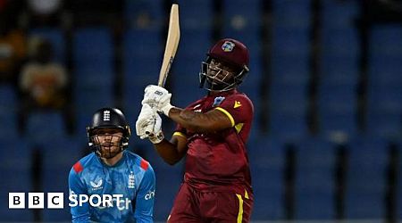 Lewis powers West Indies to victory over new-look England