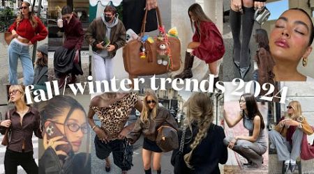 FALL / WINTER TRENDS 2024: pinterest inspired + how to style