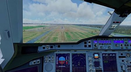 Bangkok VTBS Landing | FlyByWire A380