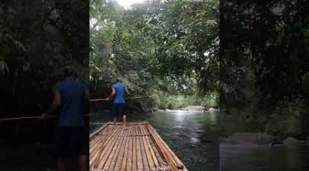 กิจกรรมล่องแพไม้ไผ่ วังเคียงคู่ จังหวัดพังงา Komol Corner Bamboo Rafting Phang Nga Thailand