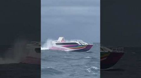 Speed boat escaping from storm #Thailand #phi phi island #Bangkok #adventure #Phuket