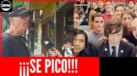 ¡SE PICO! JUBILADO RE CALIENTE CON LOS PIBES QUE VOTARON A MILEI: “ PIENSEN EN SUS ABUELOS“