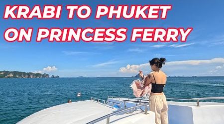 Ao Nang Krabi to Phuket by Ao Nang Princess Ferry: 3 hour Ferry Adventure 