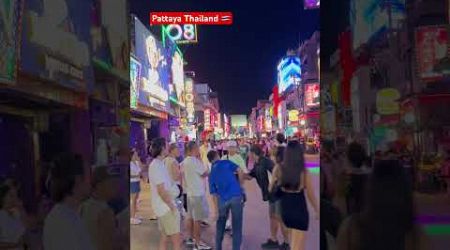 Walking street Pattaya | #thailandtravel #walkingstreetpattaya #walk #thaipbs