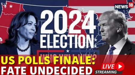 LIVE US Elections 2024 Latest News | Trump Vs Kamala | US Election Polls 2024 | US Polls Prediction