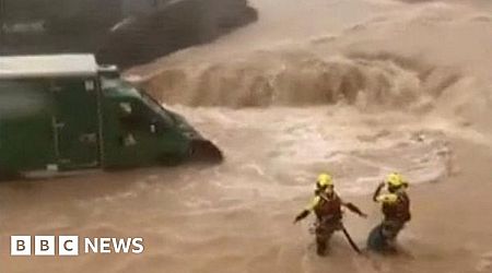 Watch: Hailstorms and floods sweep through parts of Spain