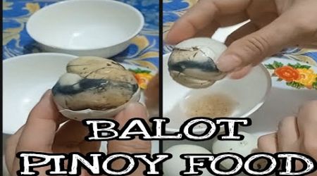 BALUT, FERTILIZED DUCK EGG, POPULAR DELICACY IN THE PHILIPPINES, YOU WANNA TRY IT