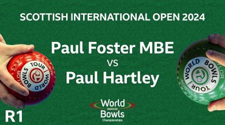 Scottish International Open 2024 - Paul Foster MBE vs Paul Hartley - Day 1 Match 3