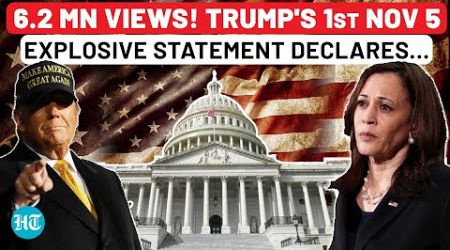 Trump&#39;s Bombshell Nov 5 Post Trends With 6 Million Views | Ex-POTUS Sets Stage For 2024 Comeback?