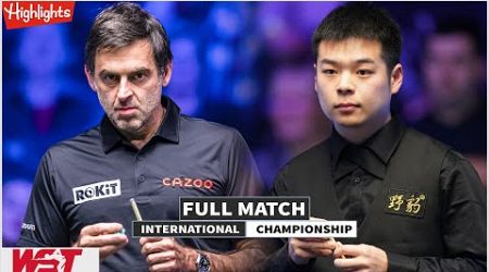 Ronnie O&#39;Sullivan vs Pang Junxu Full Match Highlights - International Championship 2024