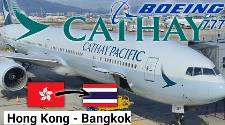 Trip Report | Cathay Pacific Boeing 777 | Hong Kong - Bangkok