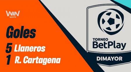 Llaneros vs. Real Cartagena (goles) | Torneo BetPlay 2024-2 | Cuadrangulares - Fecha 2