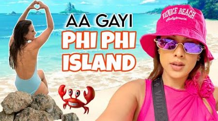 MADNESS in PHI PHI Island | VLOG #2 | #niasharma #travel #phiphiislands #fullvlog #travelvlog