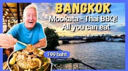 Epic Thai BBQ on the River in Bangkok! Moo Kata Madness!