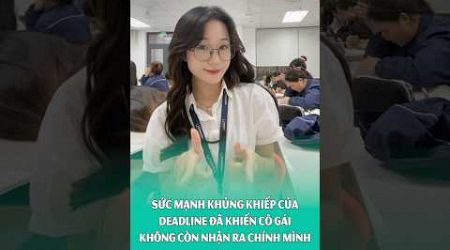 Sức mạnh của deadline | TB TREND #shorts #tingiaitri #review