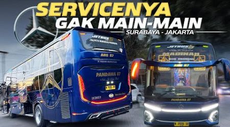 LUAR BIASA, BIKIN GAMAU TURUN DARI BUS‼️Trip Surabaya - Jakarta with Pandawa 87 PART 2