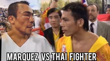 Marquez eye!! trouble against Thai Fighter Jandaeng, Interim Championship #champion #thailand