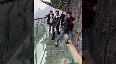 Danlu Mountain Tourism. Travel Glass Bridge. Guangxi Nandan Danlu Mountain Scenic Area #54