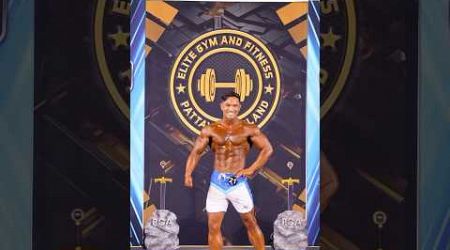 PCA Pattaya First Timers Oct 27th 2024Men’s Physique Super Short Class Champion - @kkhanisorn #pca