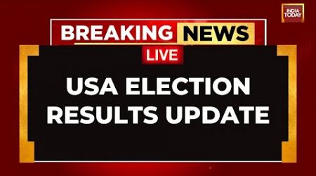 US Election Result 2024 LIVE | Donald Trump Wins US Presidential Election | Trump Vs Harris