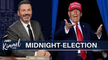 &quot;Jimmy Kimmel’s Hilarious Election Day Roasts – Politics Has Never Been Funnier!&quot;