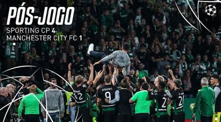 Pós-jogo | Liga dos Campeões: Sporting CP x Manchester City FC