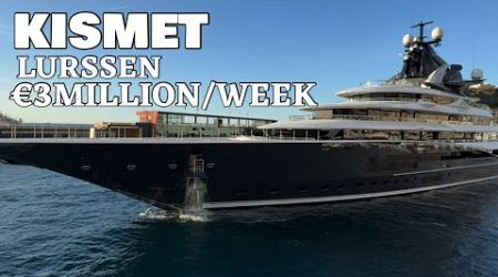 Incredible Lürssen 122m. $360M KISMET Superyacht brand new 2024