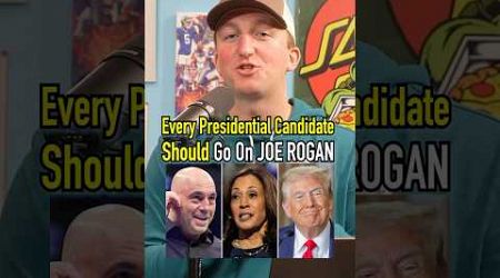 Should PRESIDENTS Be On Podcasts?! Do You Agree? #shorts #politics #president #election #usa