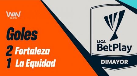 Fortaleza vs. La Equidad (goles) | Liga BetPlay Dimayor 2024-2 | Fecha 17