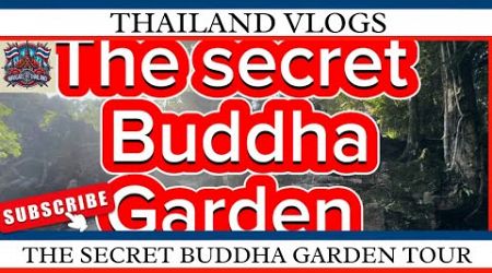 The Secret Buddha Garden: Magic Garden tour | Thailand VLOGS