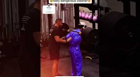 Anatoly the best cleaner here#anatoly #gym #fitness