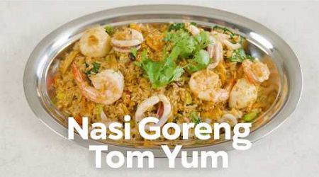 NASI GORENG TOM YUM THAILAND ! BUKAN RESEP TEK TEK BIASA !