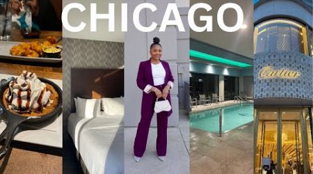 TRAVEL VLOG: 48hrs in CHICAGO | City Vibes, Hotel Tour, Fear of Missing Out, Jumbo Crab, More