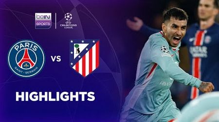 PSG 1-2 Atletico Madrid | Champions League 24/25 Match Highlights