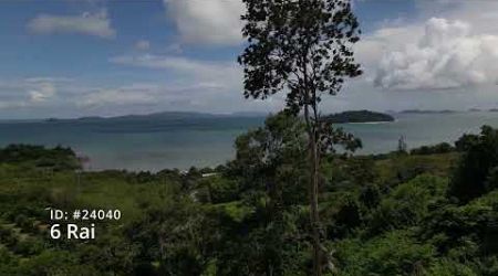 6 Rai - Exclusive Hilltop Retreat with 360° Views of Phang Nga Bay | Southern Thailand (#24040)