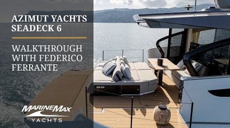 Inside the Azimut Seadeck 6: The World’s First Eco-Luxury Hybrid Yacht!