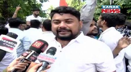 Admission Irregularities: Youth Congress Protest, Eggs Hurled at Higher Education Min Residence