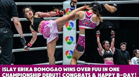 Islay Bomogao Dominates ONE Championship Debut with Epic Muay Thai Moves!