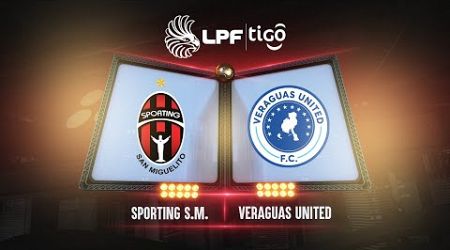 EN VIVO | LPF | Sporting San Miguelito vs Veraguas United en playoffs Clausura 2024 LPF.