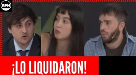 Fran Fijap quiso defender a Milei pero LO DOMARON y lo dejaron con la boca cerrada