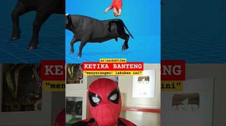 KETIKA BANTENG!! Menyerangmu, lakukan ini #physics #education #science @zackdfilms